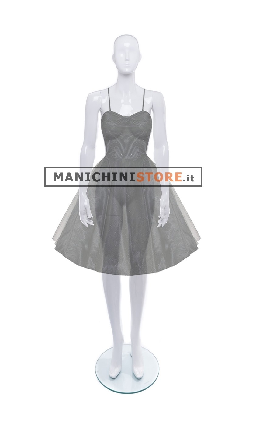 Manichino donna Chance - 3R Bianco Lucido
