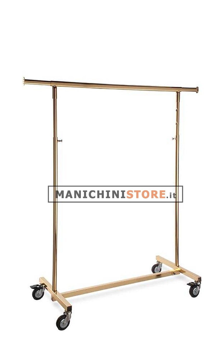 Stender pieghevole regolabile oro