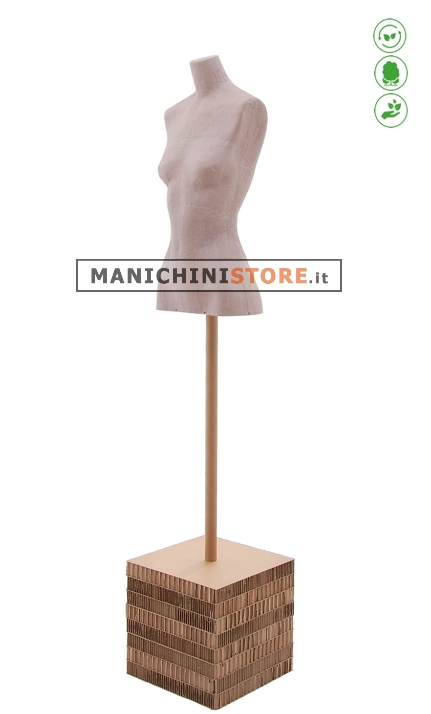 Busto donna Argilla in Cartapesta - 32