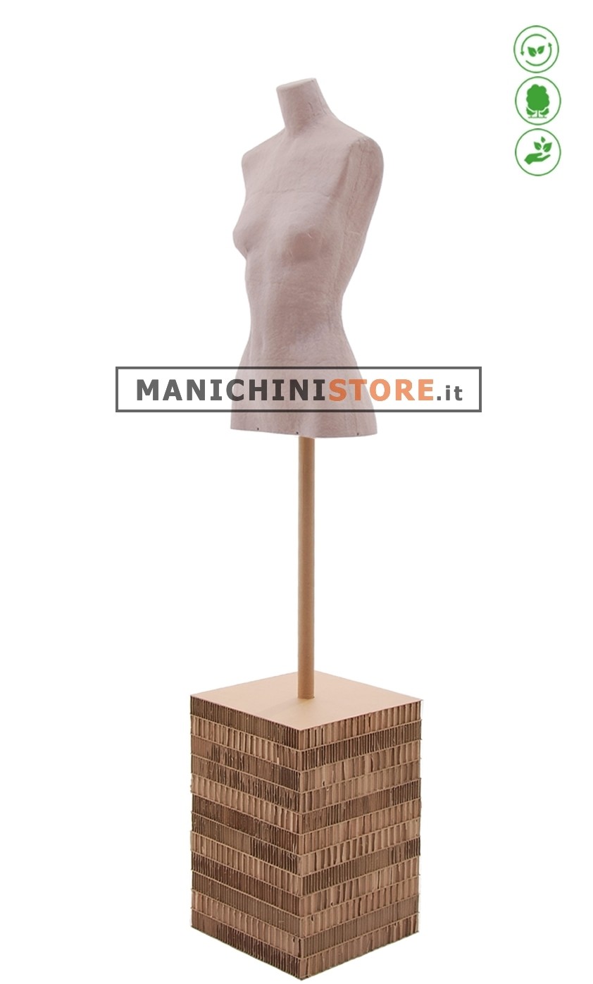 Busto donna Argilla in Cartapesta - 48