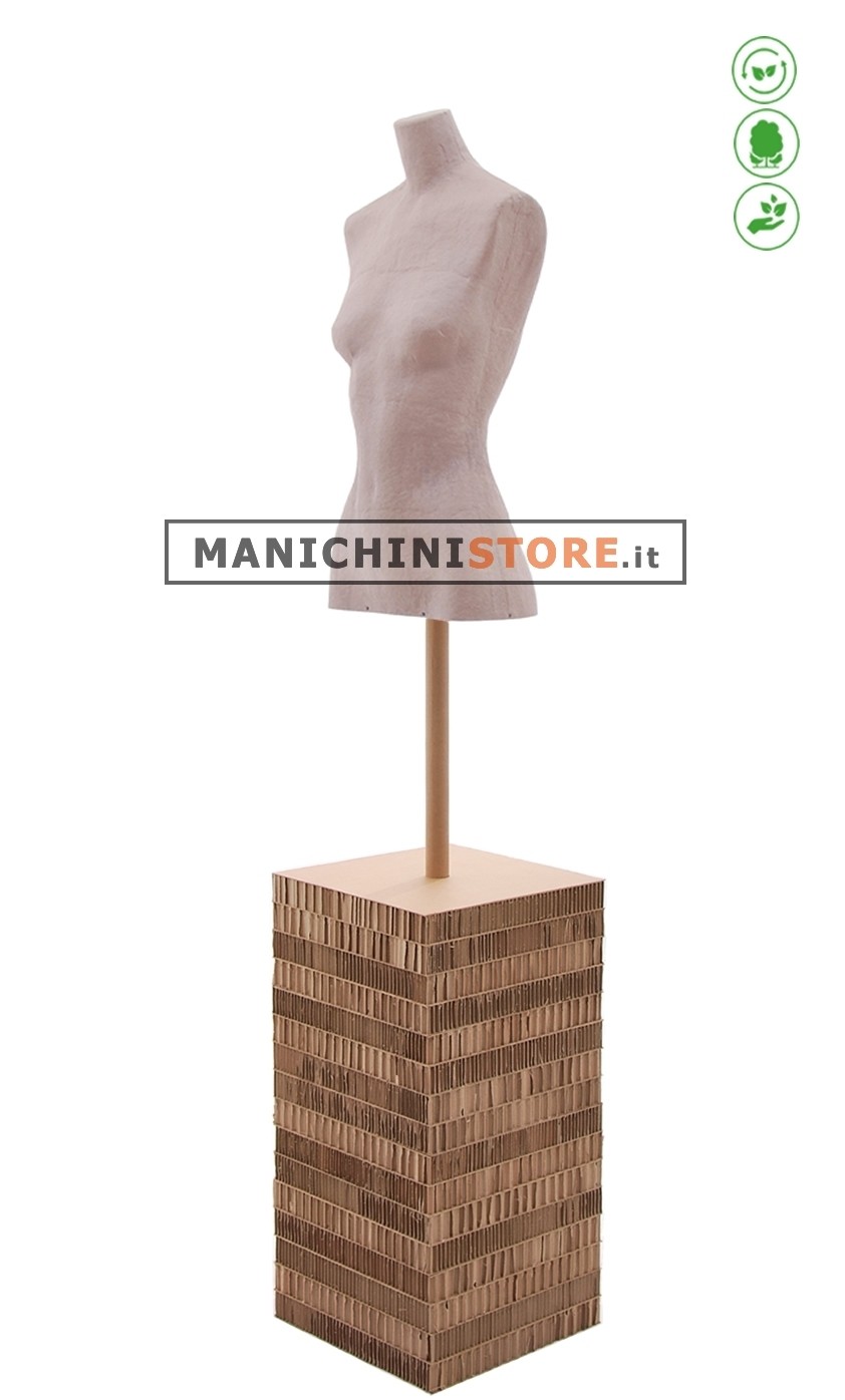 Busto donna Argilla in Cartapesta - 64