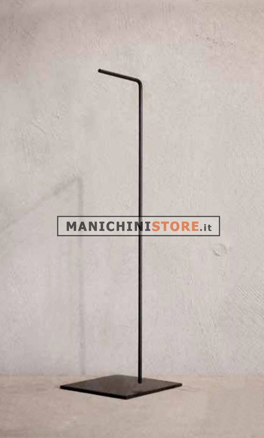 Portaborse e accessori altezza 50 cm - Ruggine