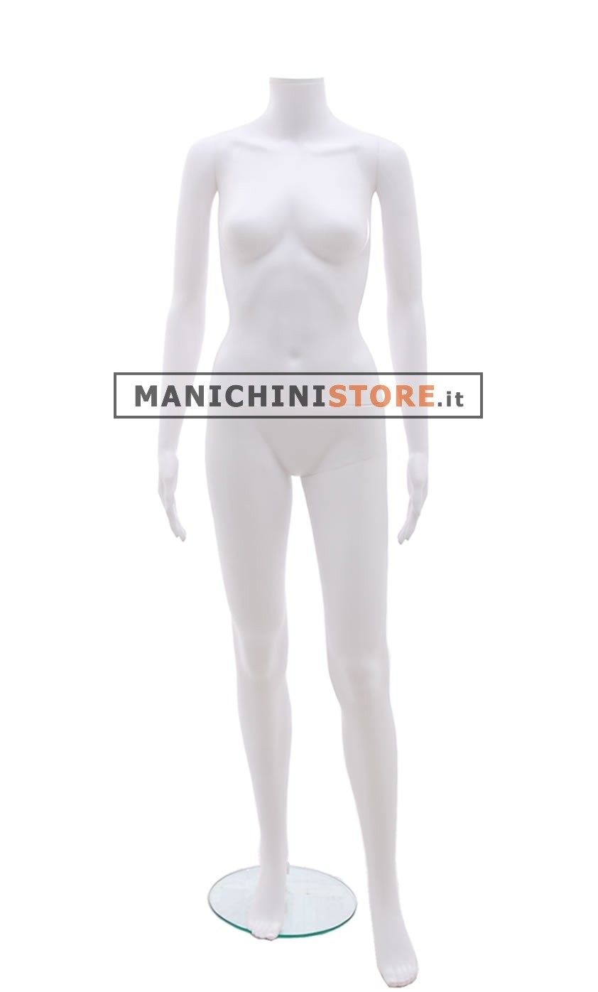 Manichino Ecoplastic donna senza testa White 5