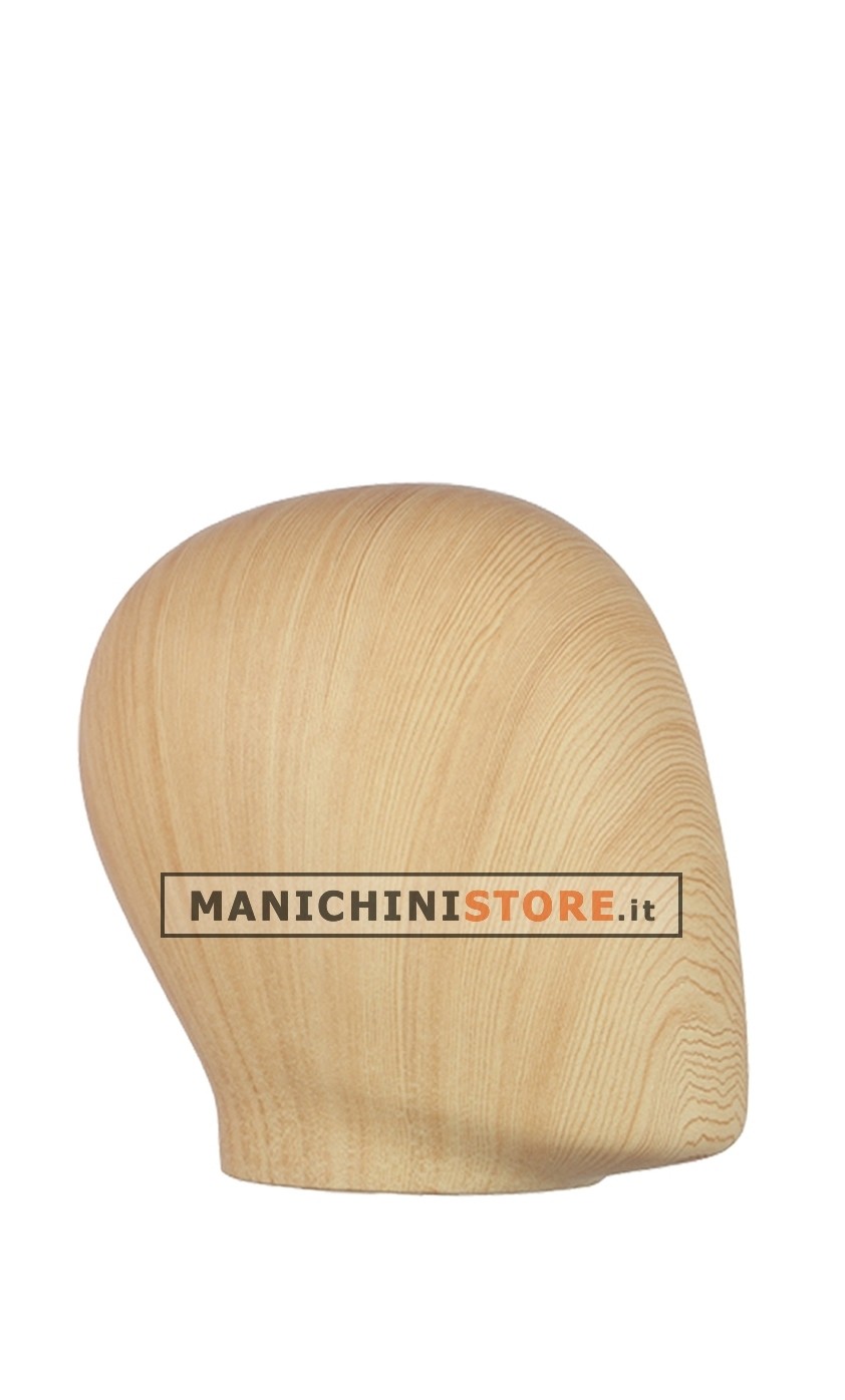 Testa donna effetto legno chiaro