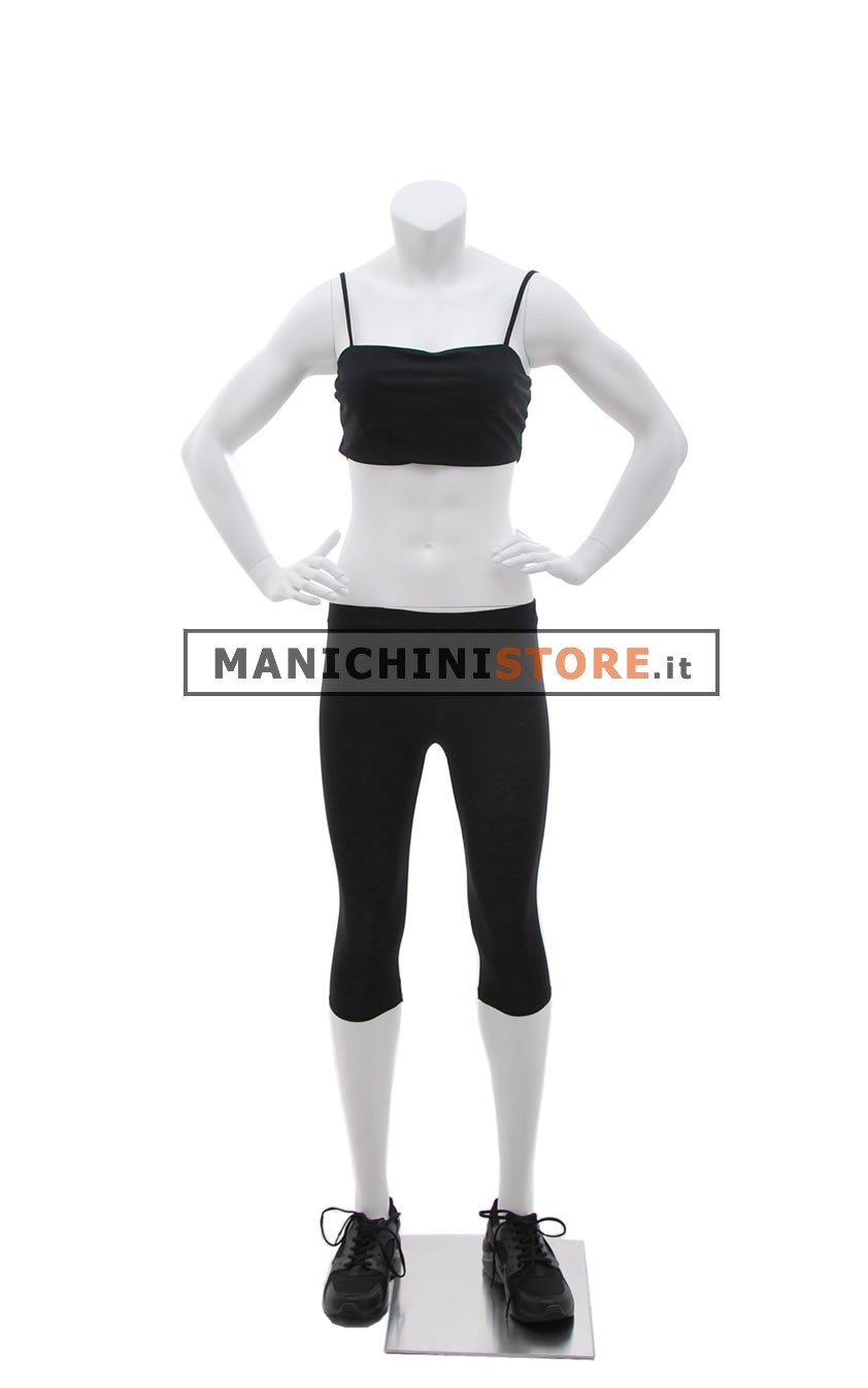 Manichino sportivo donna senza testa 1 - Fitness