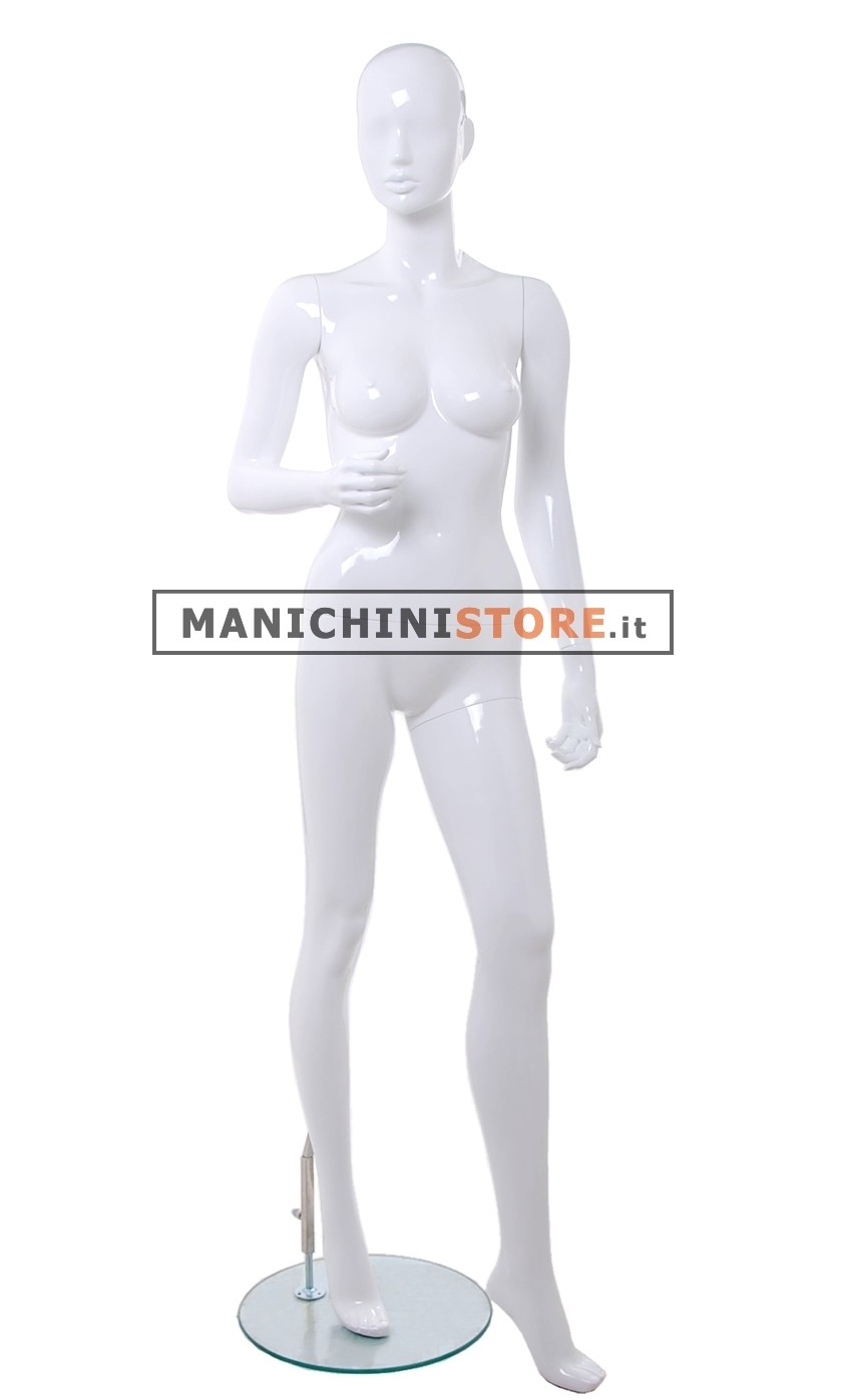 Manichino donna Tribal - 13 Bianco Lucido
