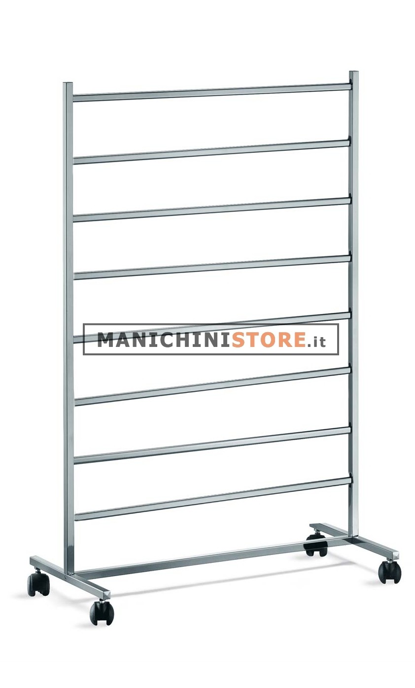 Stender porta appendini a 8 barre