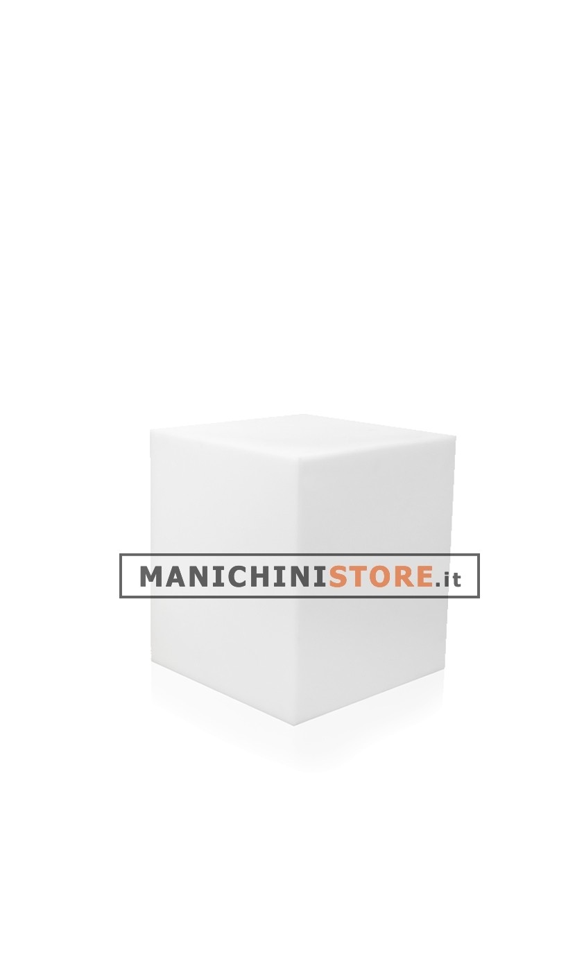 Cubo in plastica illuminabile 43