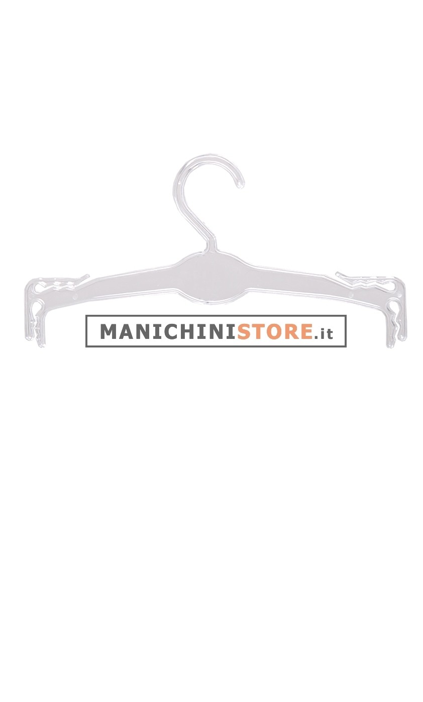 Appendiabito per intimo T27 in plastica cristallo