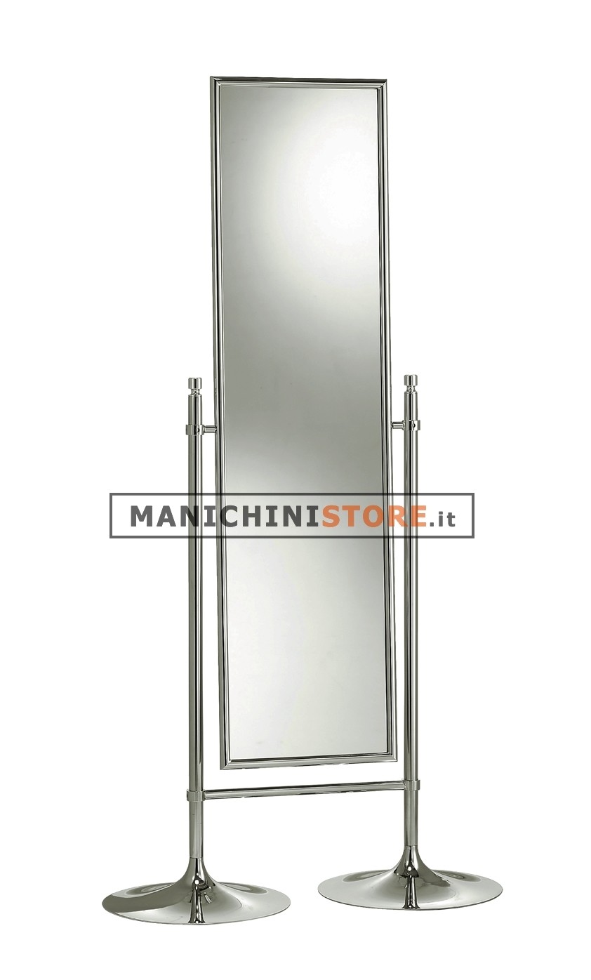 Specchiera con base conica