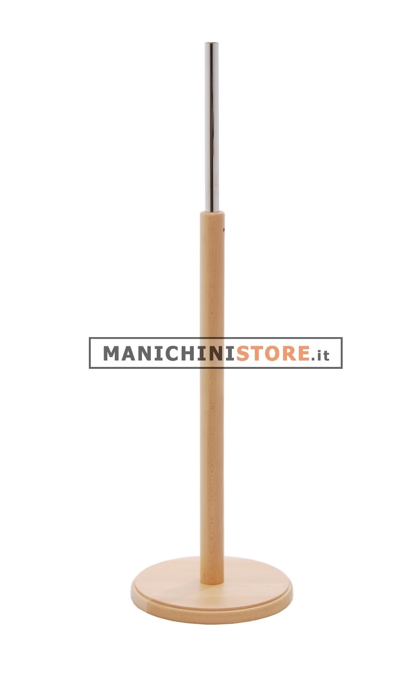 Base tonda in legno frassino