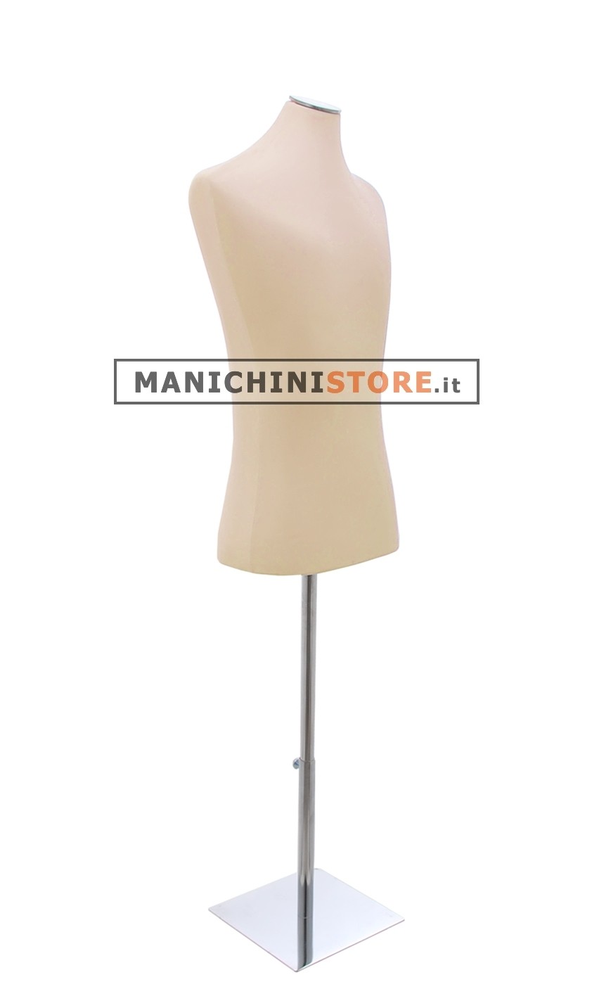 Busto bambino 13-14 anni con base cromata