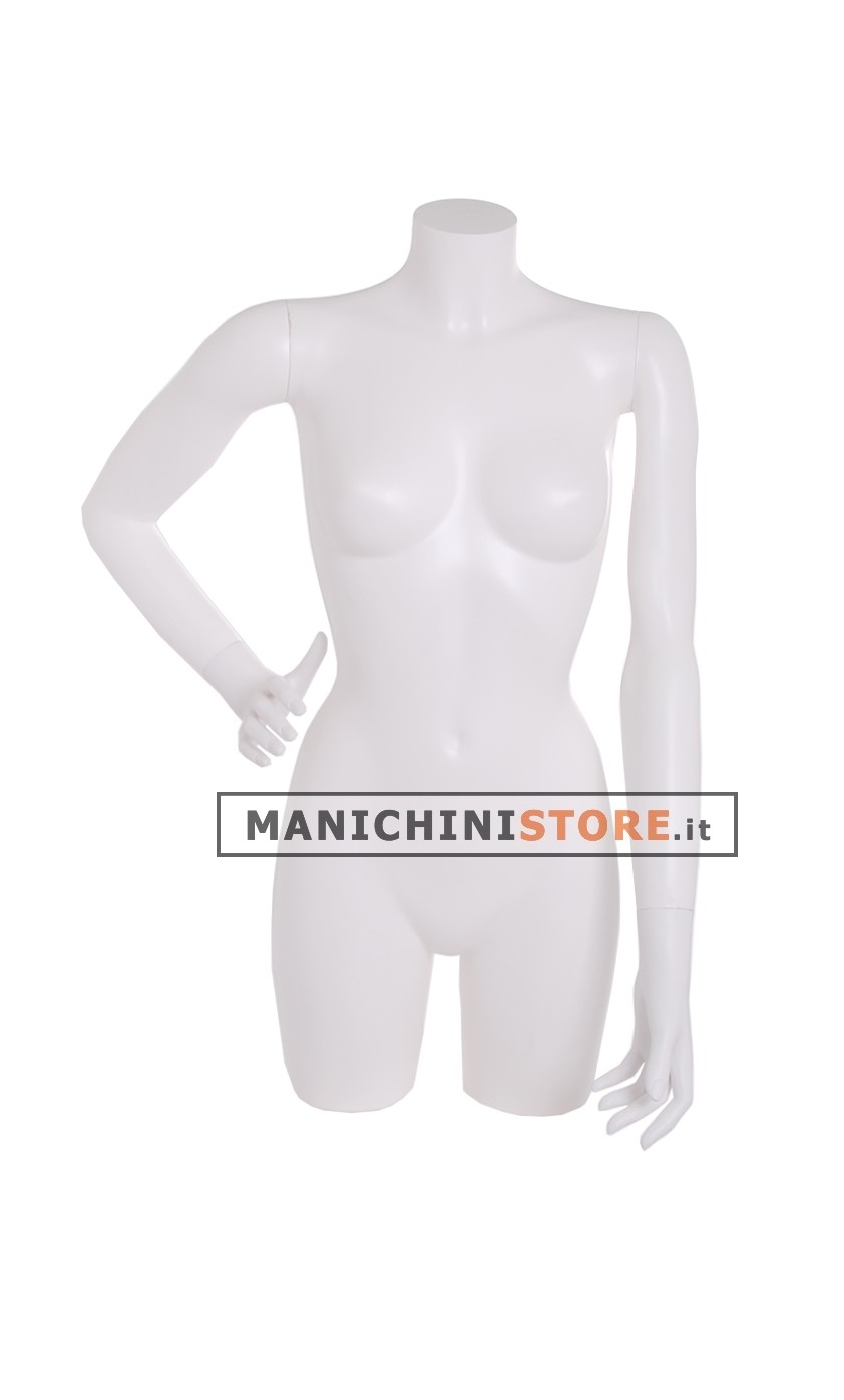 Busto manichino donna precolorato R17