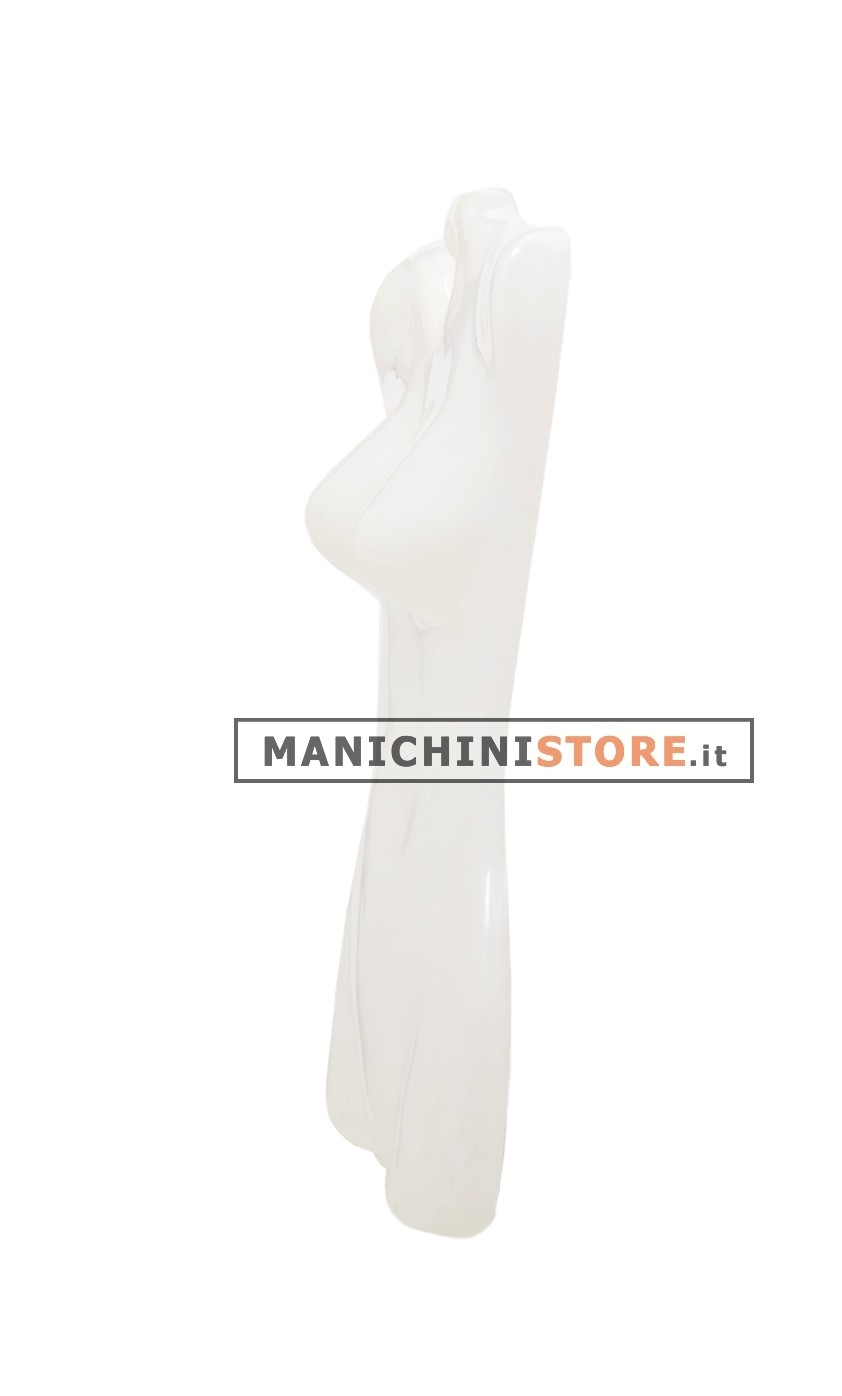 Busto donna sagoma bianco