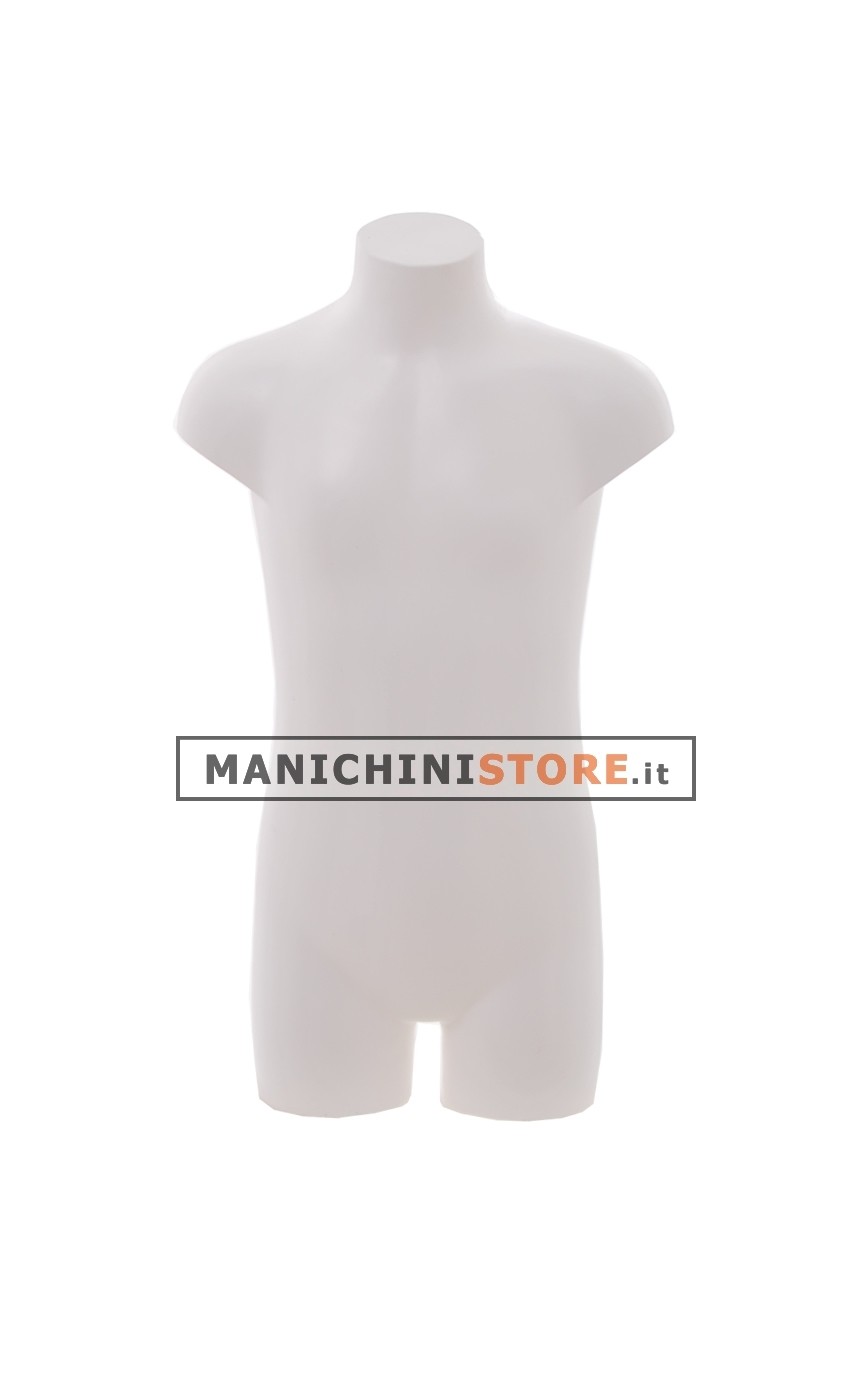 Busto bambino 7-9 anni in plastica