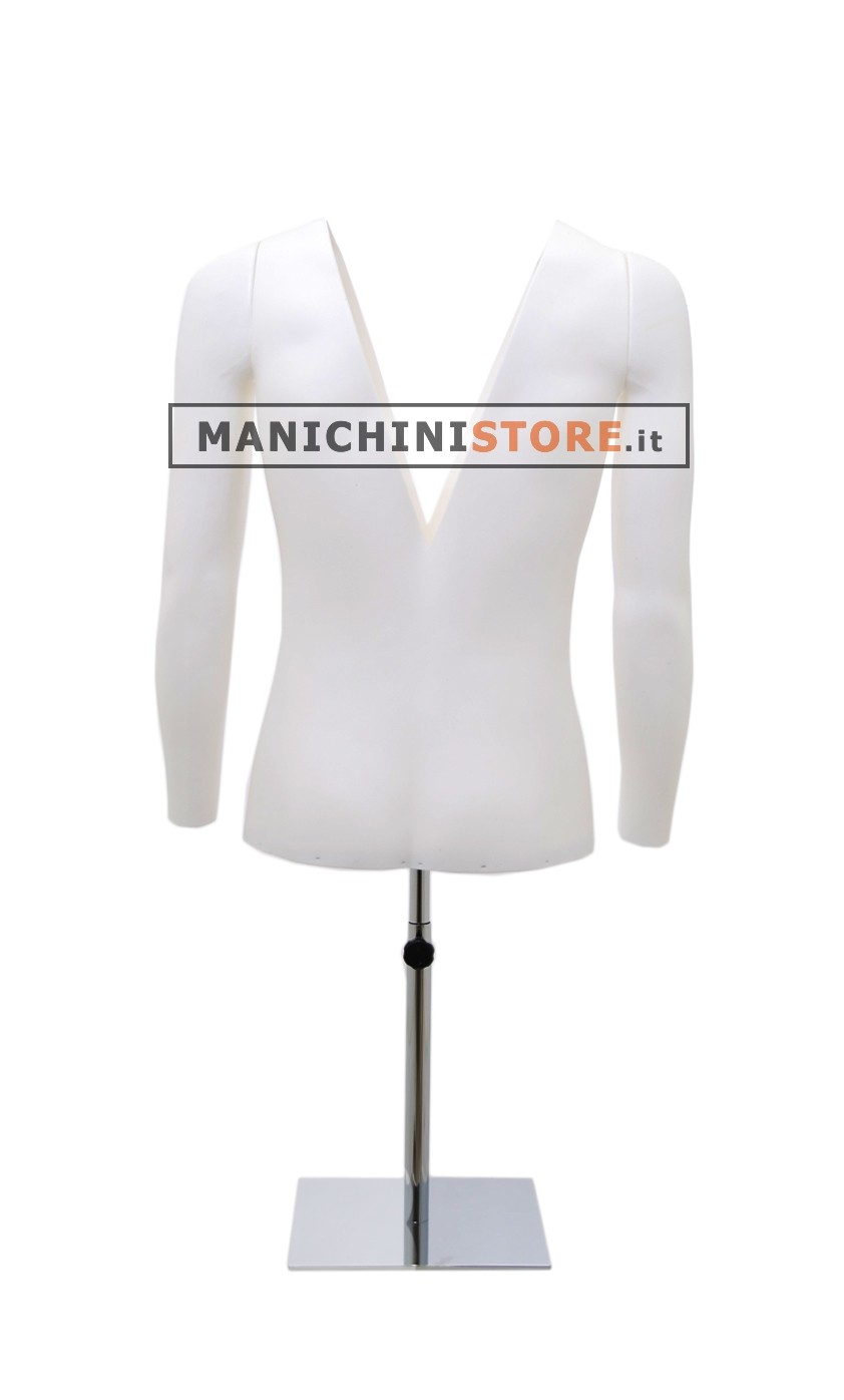 Busto uomo per  foto internet e-commerce