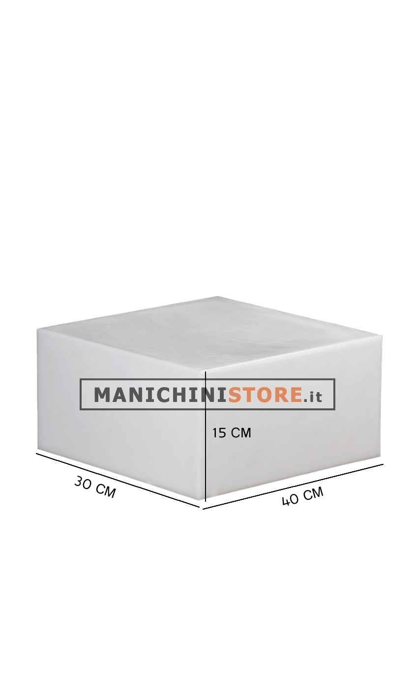 Cubo in plastica illuminabile 15