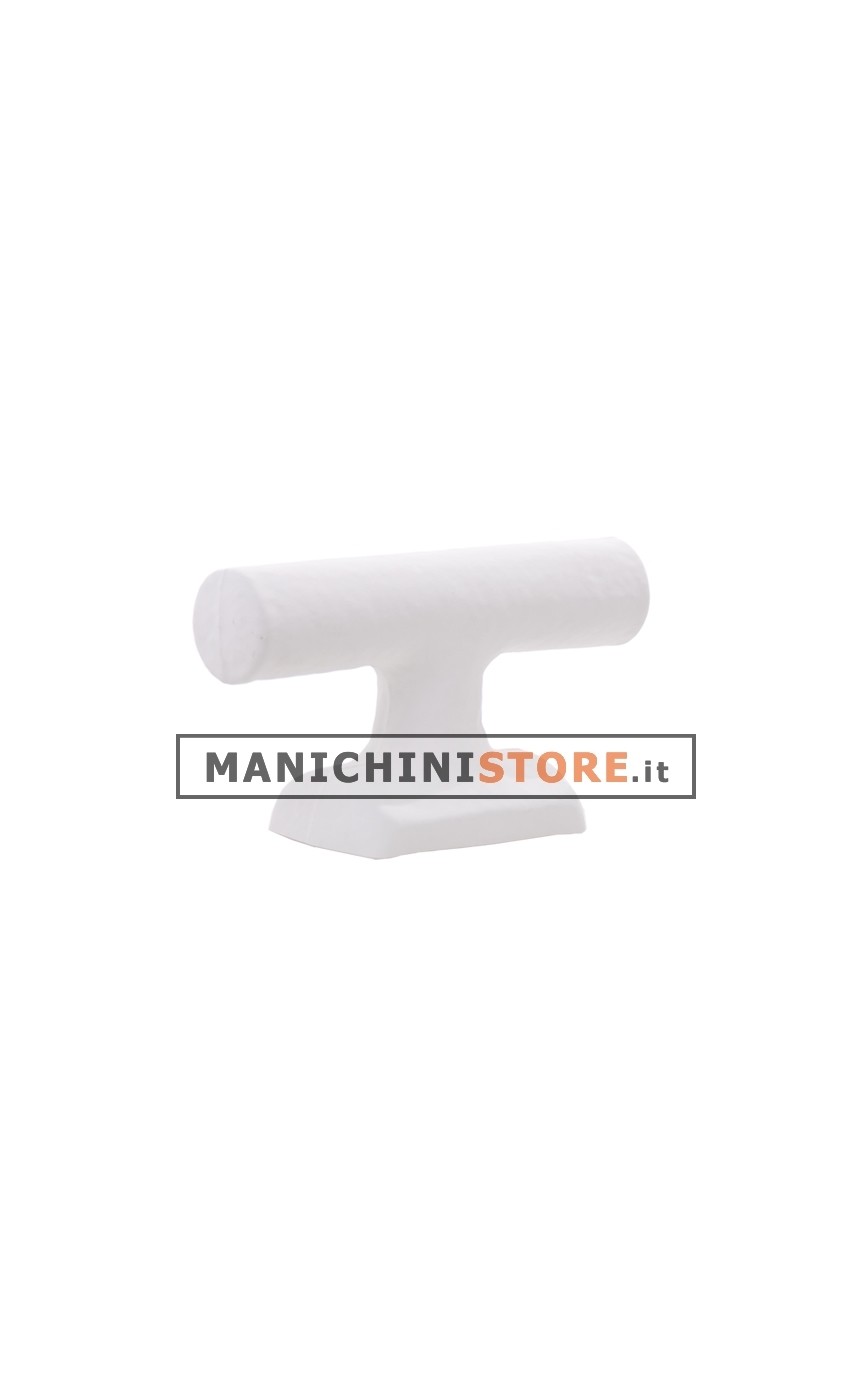 Espositore display gioielli cartapesta bianco