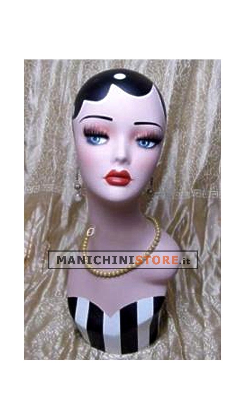 Testa donna Vintage porta orecchini 1
