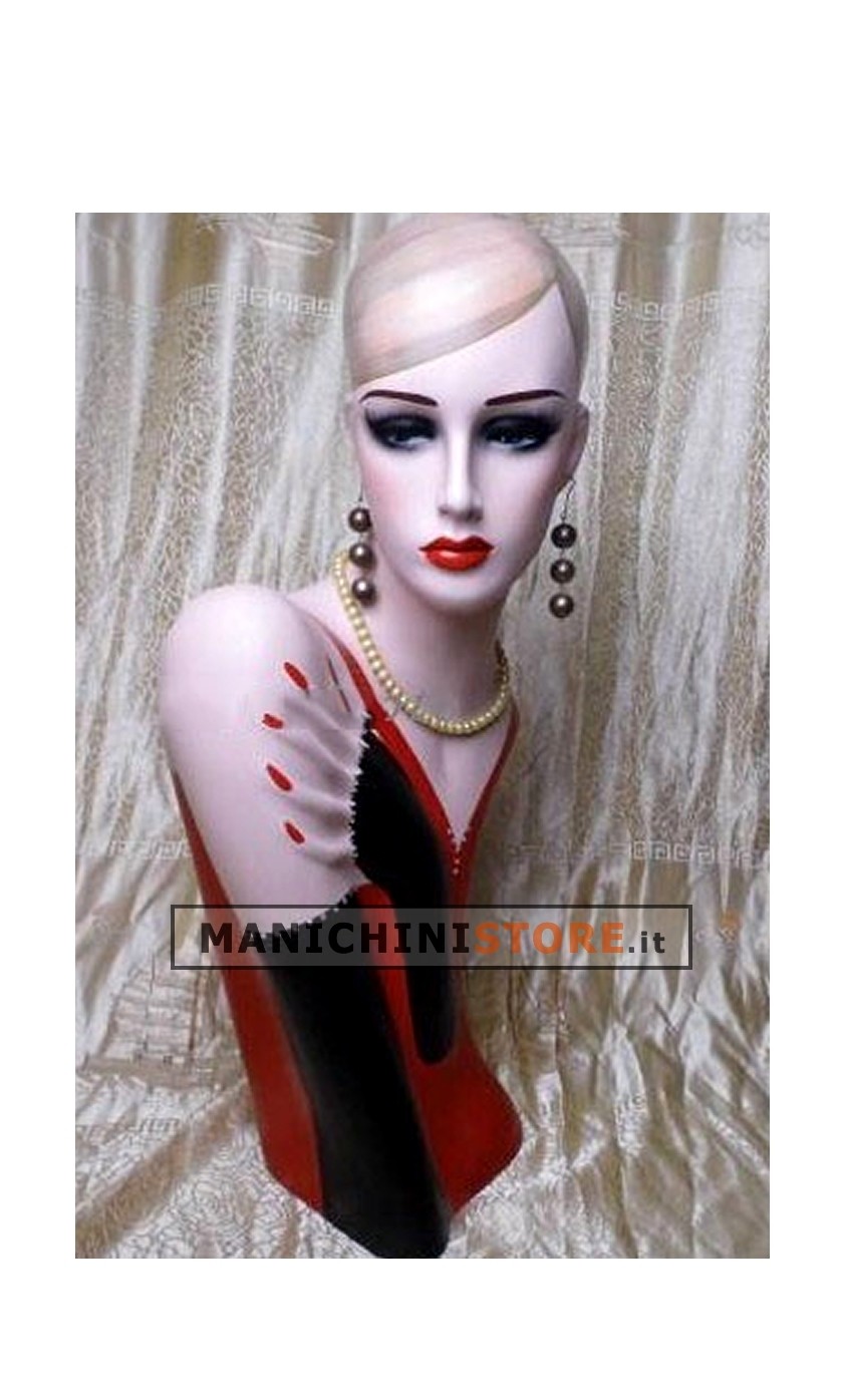 Testa donna Vintage porta orecchini 4