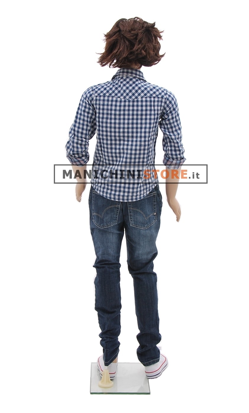 Manichino bambino 7-8 anni Ecoplastic Realistico 2040
