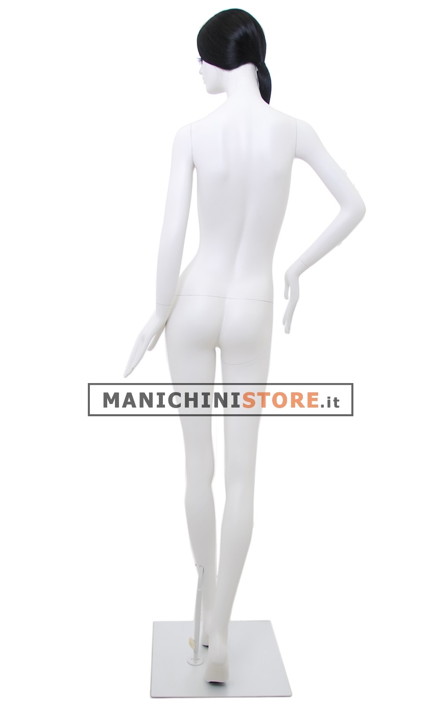 Manichino donna con make up e parrucca - BB2