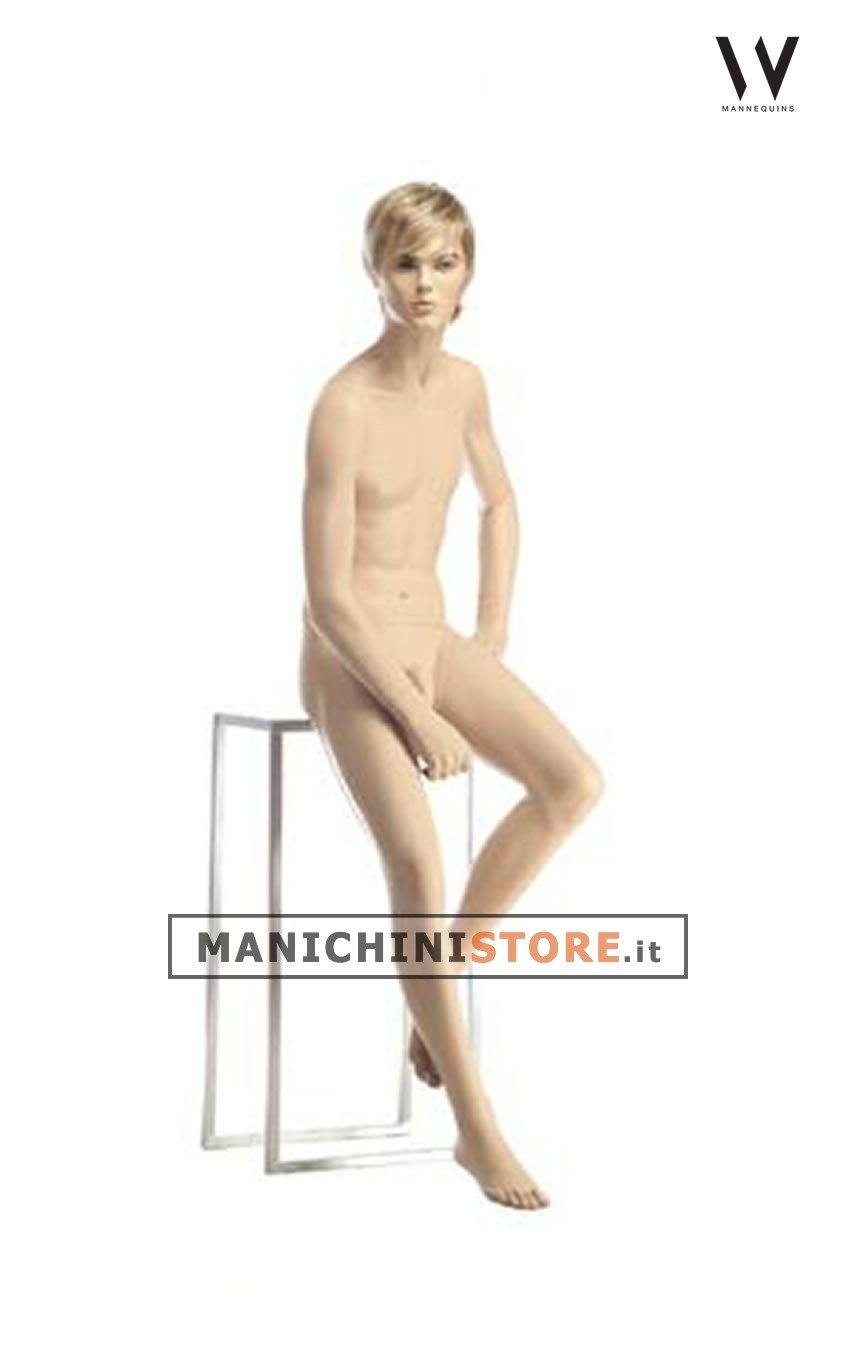 Manichino uomo Fashion collezione 45 7 - Parrucca Esclusa