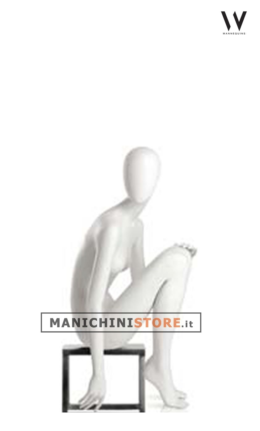 Manichino donna testa a uovo collezione 52 14