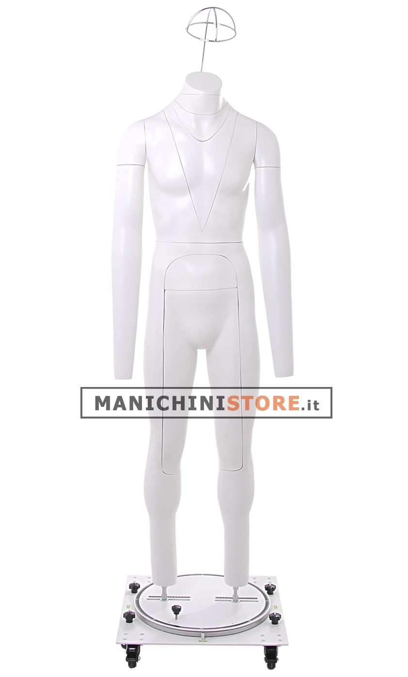 Manichino uomo professionale per  foto internet e-commerce