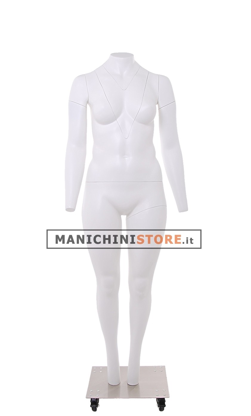 Manichino donna conformato per foto internet/e-commerce