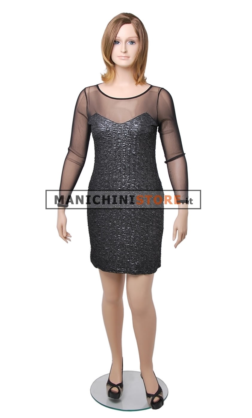 Manichino donna taglia comoda TG.46-48 Bionda