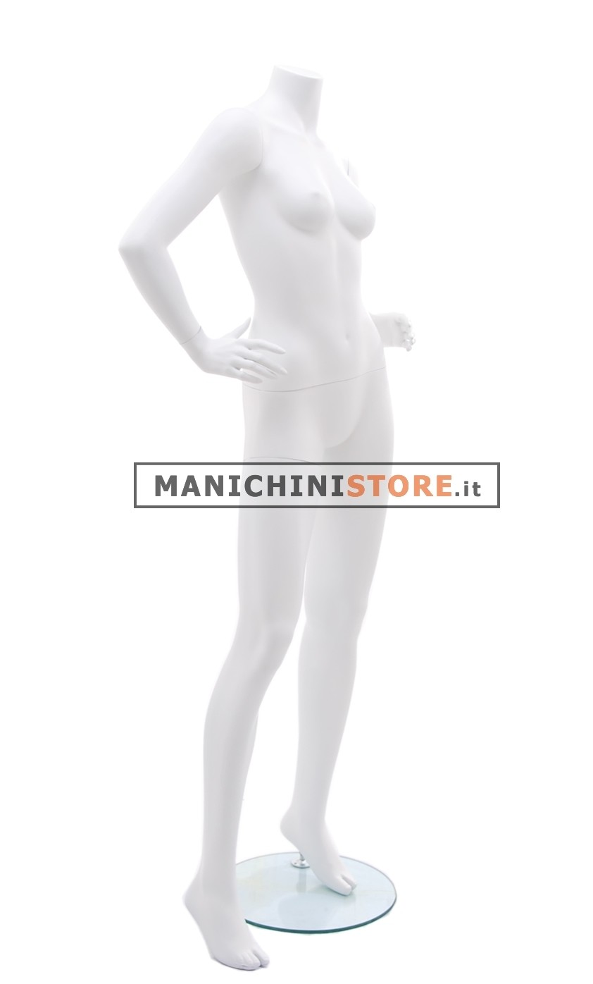 Manichino donna senza testa - 1E SIL