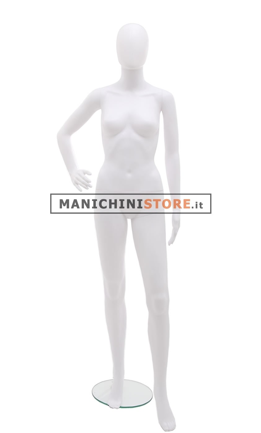 Manichino donna White Ecoplastic 9