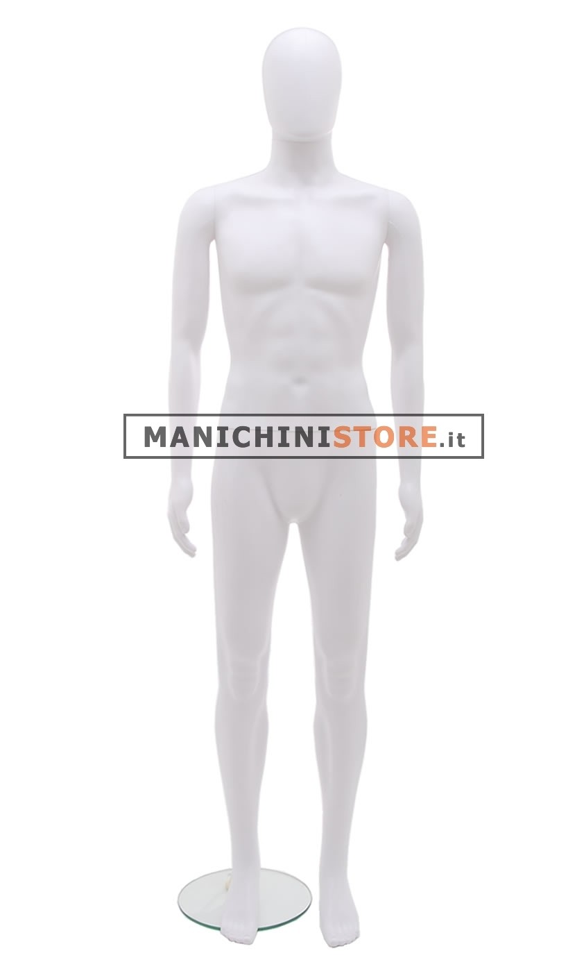 Manichino uomo White Ecoplastic 4