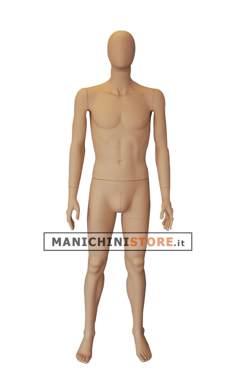Manichino uomo con testa a uovo - MU-PrCTu