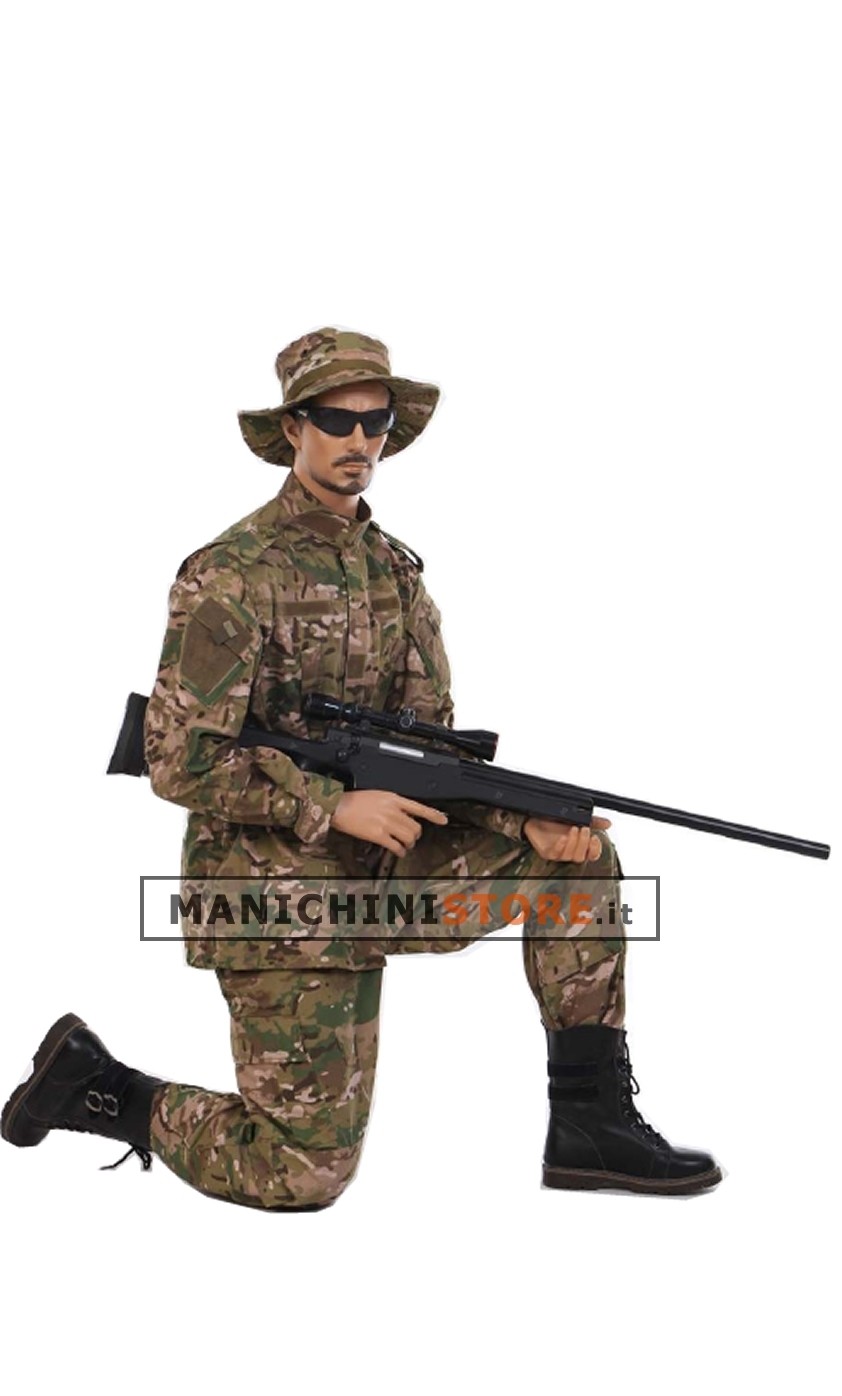 Manichino Militare Armeria JOHN 05