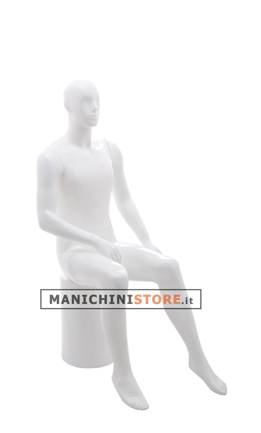 Manichino uomo Chance - M 248 Bianco Lucido