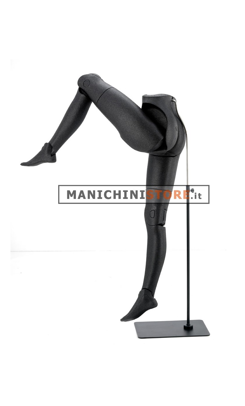 Gambe donna snodate con base rettangolare