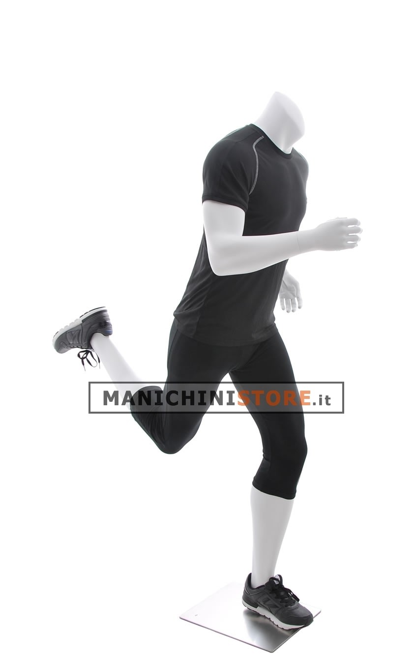 Manichino sportivo uomo senza testa 4 - Runner