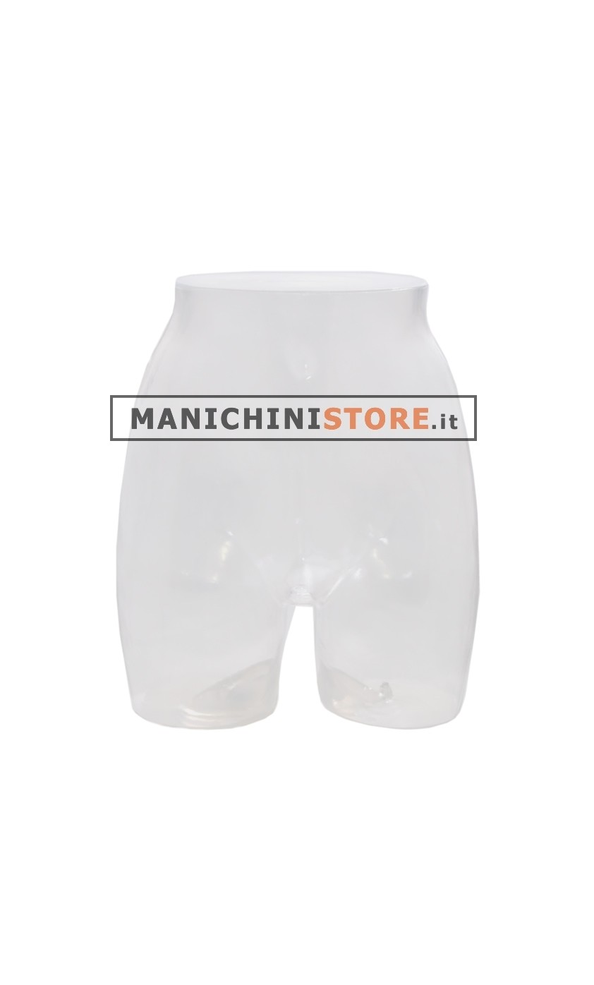 Porta slip donna in plastica trasparente