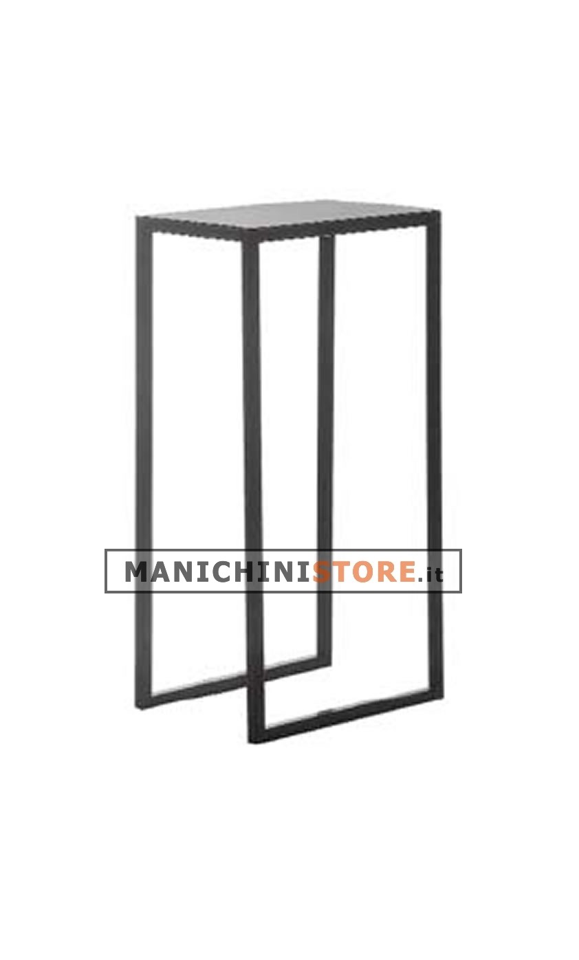 Sgabello in metallo 80 cm