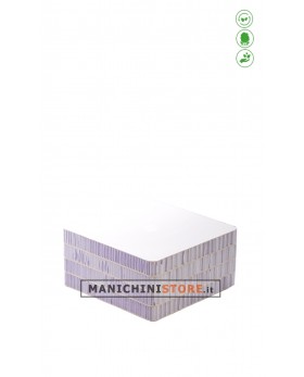 Cubo espositivo in cartone riciclato bianco 16