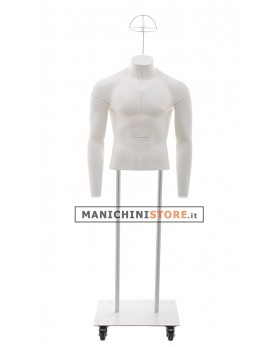 Busto uomo professionale per foto internet e-commerce TG. XL