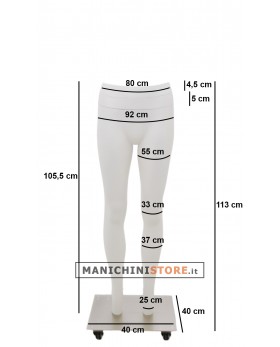 Gambe uomo professionali per foto internet e-commerce
