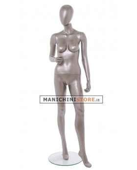 Manichino donna testa a uovo Vogue 13- NICHEL EX NOLEGGIO