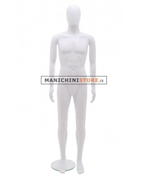Manichino uomo White Ecoplastic 4