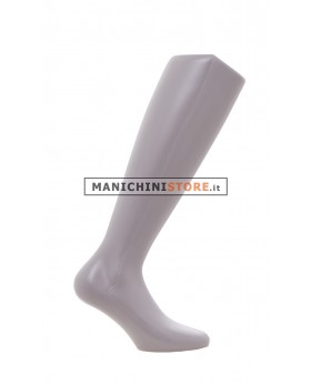 Gamba uomo grigia  - espositore calze