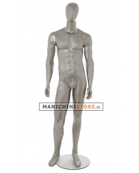 Manichino uomo testa uovo - Vogue 24M NICHEL
