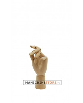 Mano donna in legno articolata