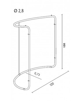 Stender semicircolare